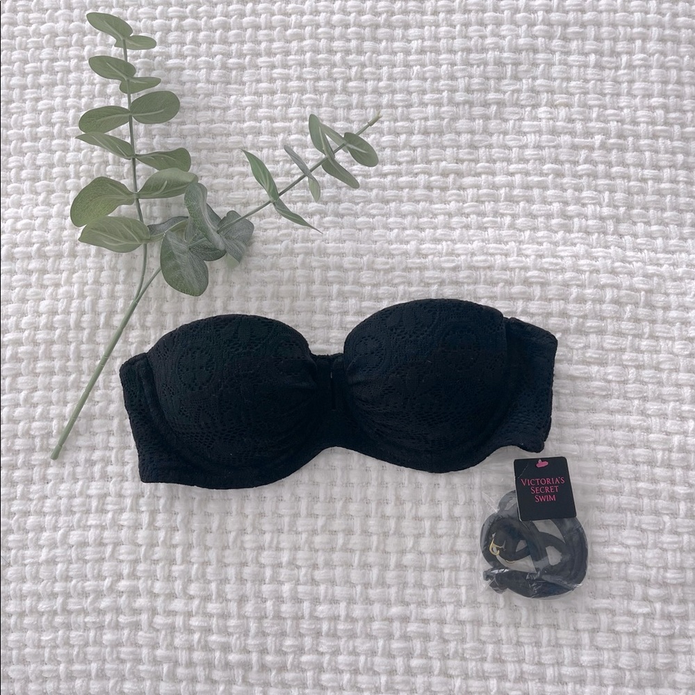 NWT Swim Strapless Victoria Secret Top